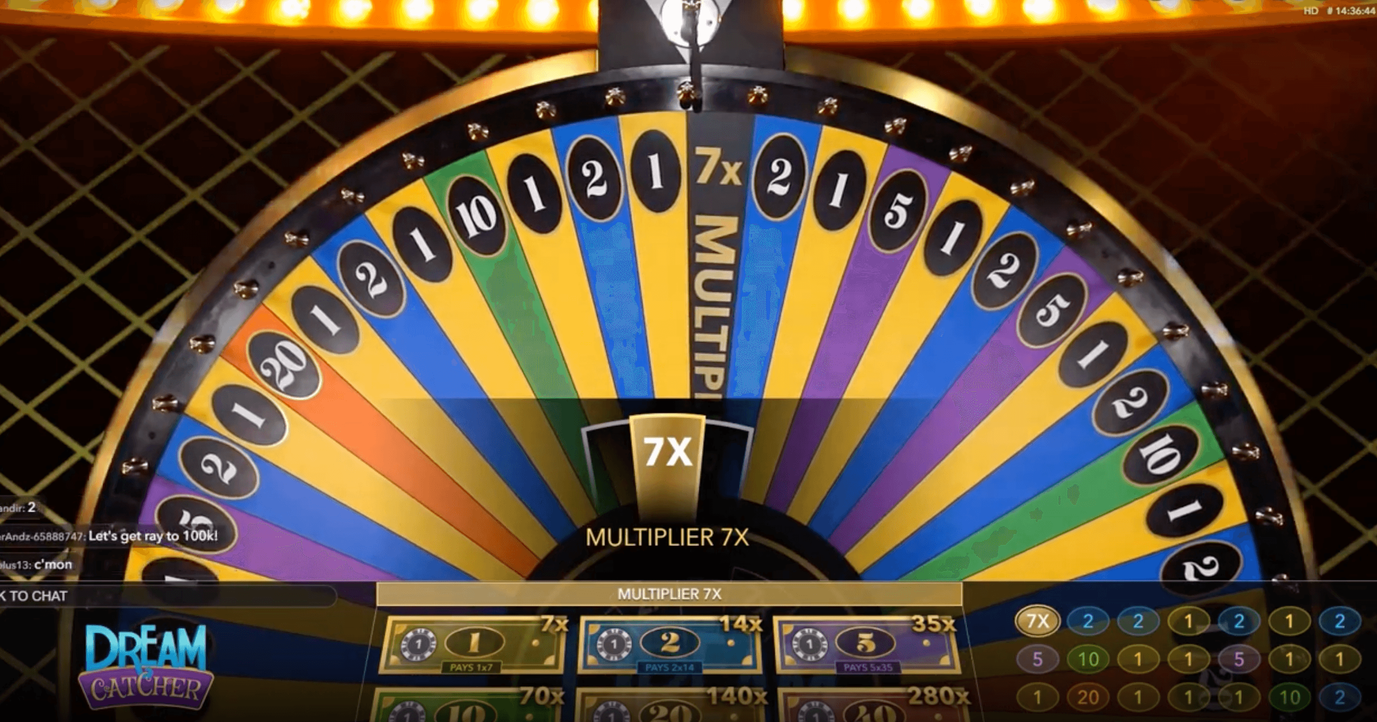 Como jogar Live Dream Catcher de graça e com dinheiro real image