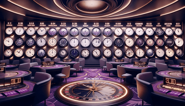 O impacto dos fusos horários no tráfego do cassino ao vivo image