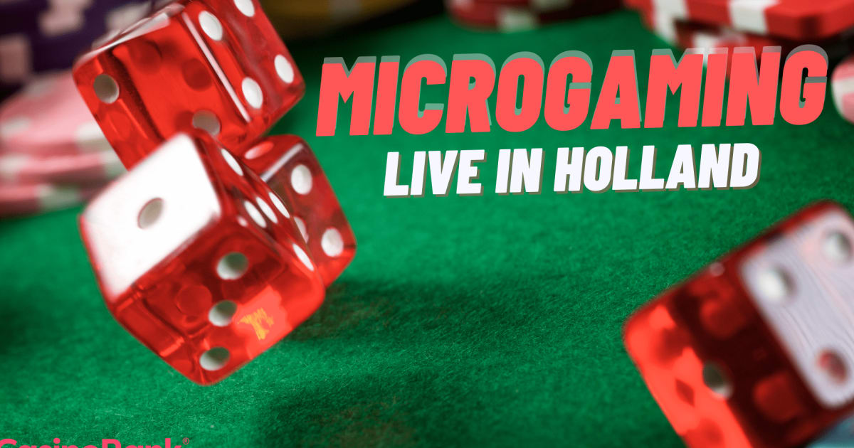 Microgaming leva seus caça-níqueis online e jogos de cassino ao vivo para a Holanda