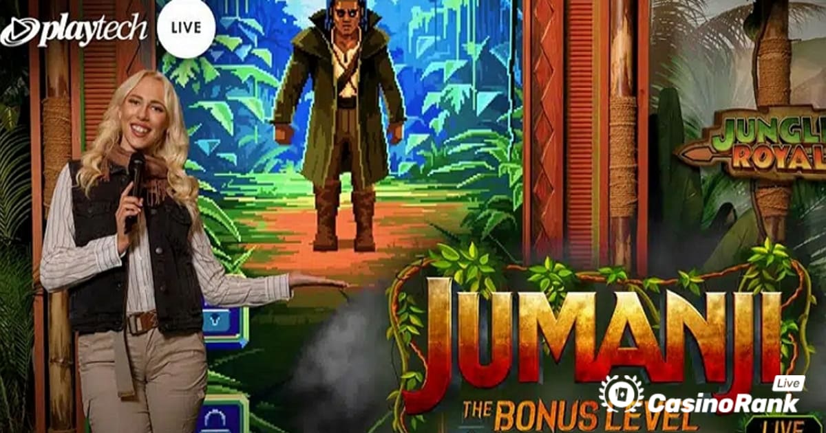 Playtech apresenta novo jogo de cassino ao vivo Jumanji The Bonus Level